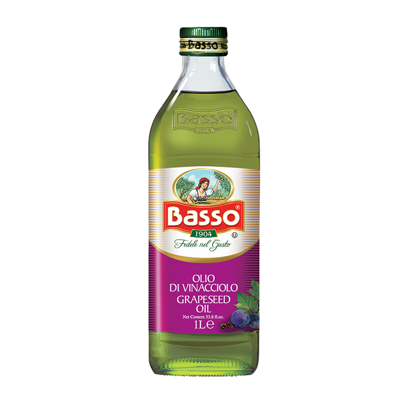 basso6-Grape-Seed-Oil روغن انگور باسو ایتالیا 1 لیتر - تصویر 1