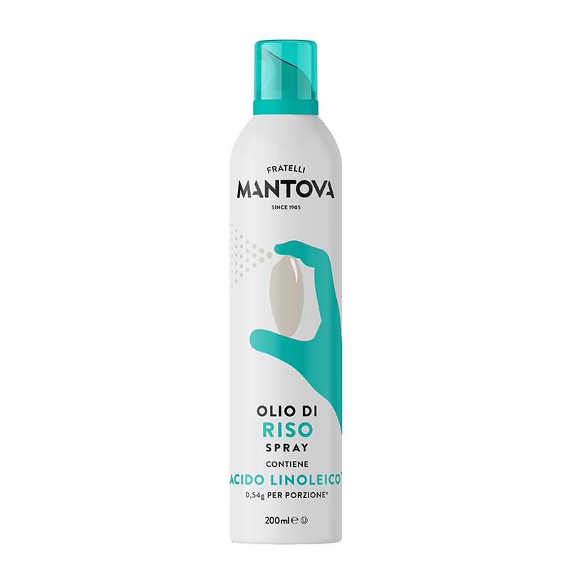 mantova15-Rice-Oil-Spray روغن برنج مانتووا ایتالیا اسپری 200 سی سی - تصویر 1