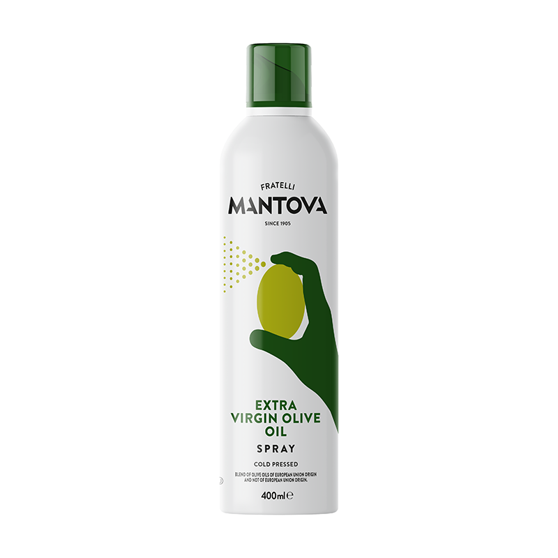 mantova2-Extra-Virgin-Olive-Oil-Spray-400 روغن زیتون خالص فرابکر مانتووا ایتالیا اسپری 400 سی سی - تصویر 1