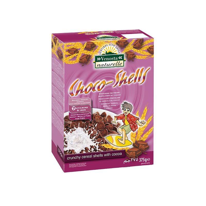 venosta10-Choco-Shells پوسته های شکلاتی ونوستا ایتالیا - تصویر 1